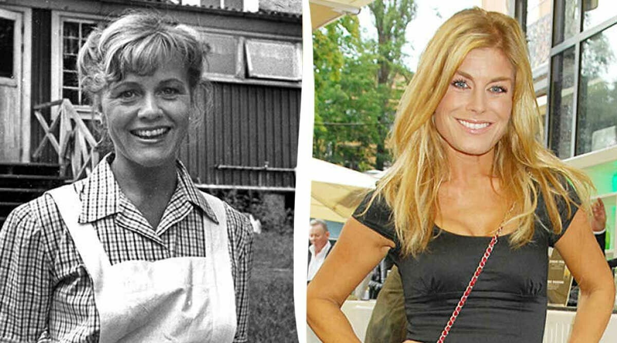 Pernilla Wahlgren och Christina Schollin – när de är lika gamla