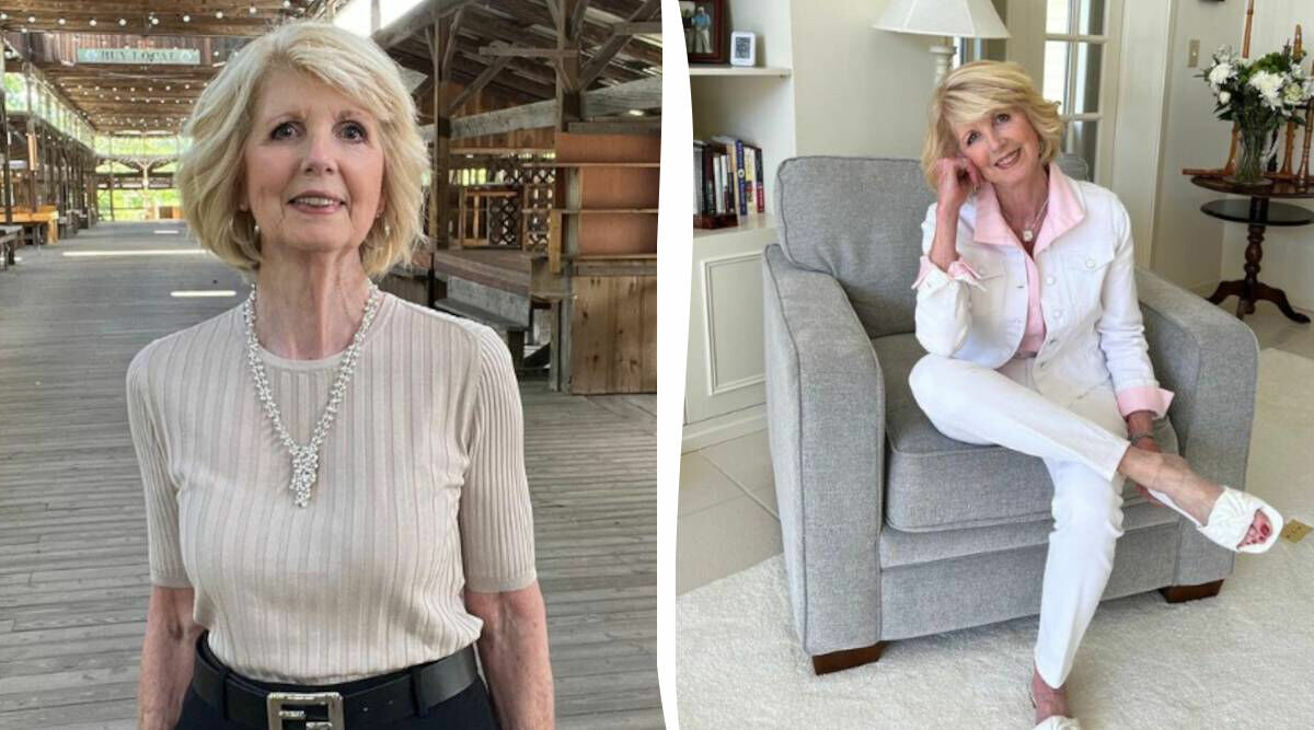 76-åriga modeinfluencern trotsar alla förväntningar – bär vad hon vill