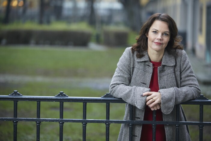 Författaren och tidigare riksdagspolitikern Veronica Palm.