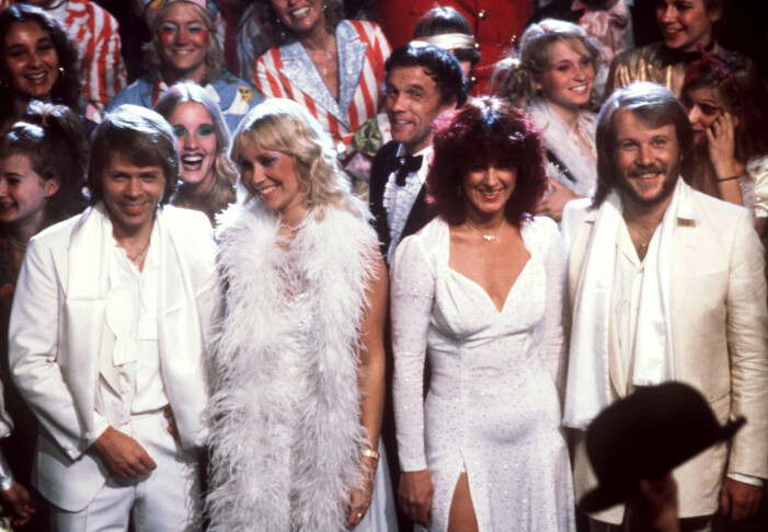 Abba i vita finkläder