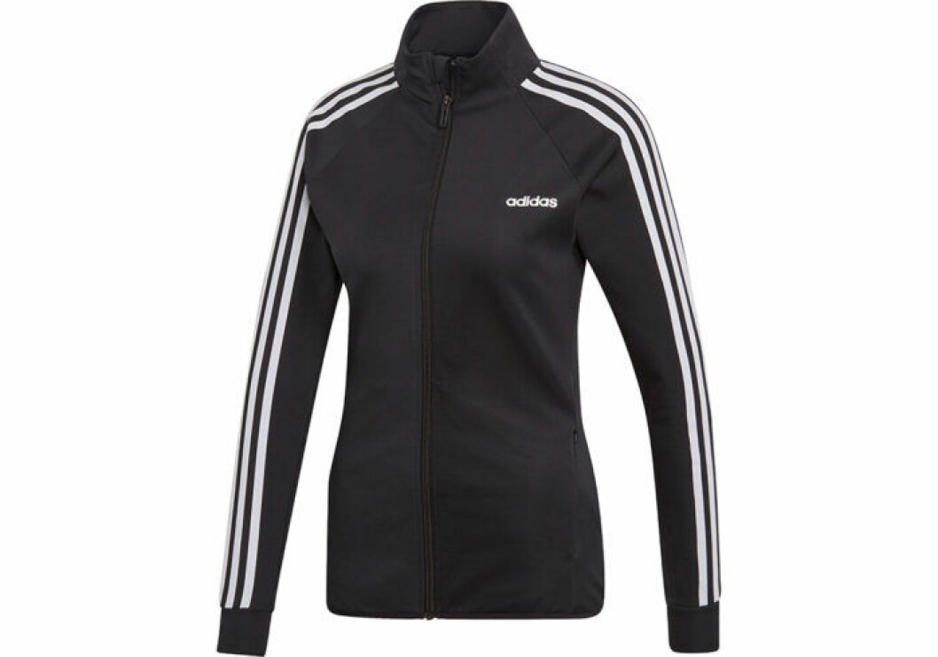 Svart tröja från Adidas med dragkedjsficka