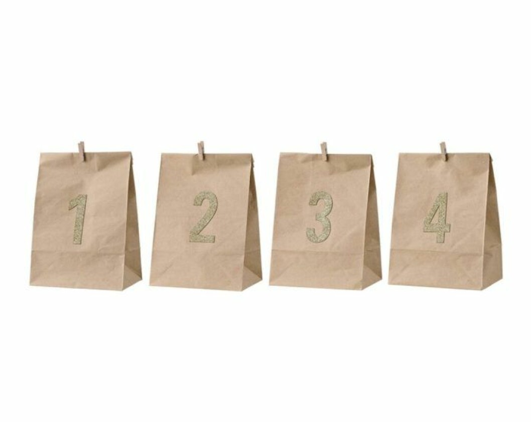 Färdig adventskalender
