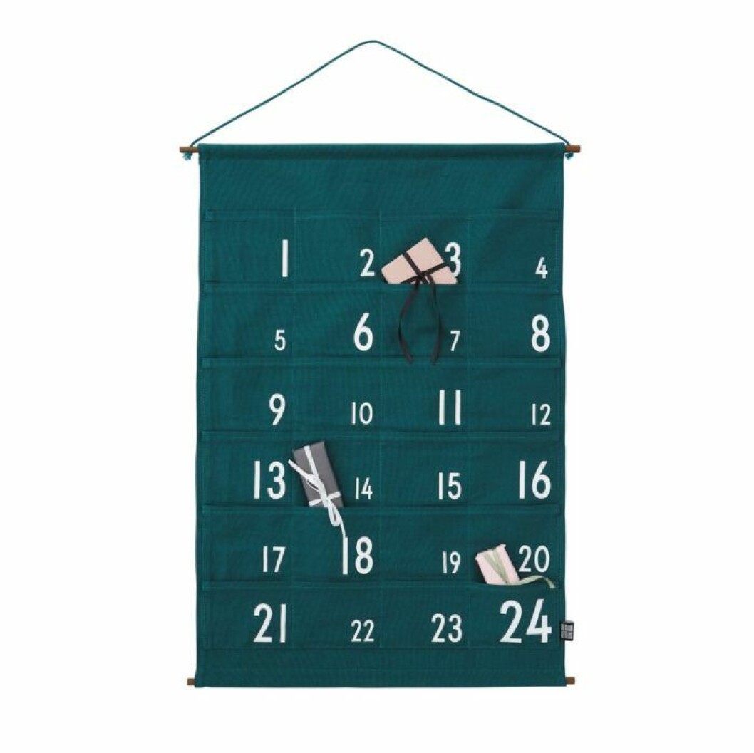 Adventskalender hänga på väggen