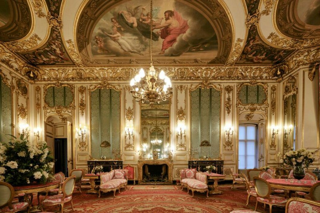 Afternoon tea, någon? Sal i Belvoir Castle