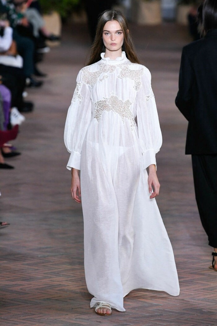 Alberta Ferretti Albertta Ferretti ss 21 vit klänning