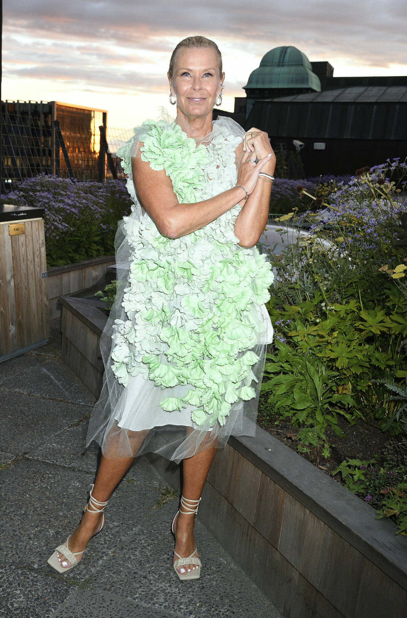 Efva Attling i klänning från Stella McCartney på NK-galan 2020.