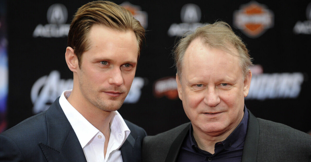 Alexander och pappa Stellan från Sveriges största Hollywoodfamilj, familjen Skarsgård. Alexander och Stellan Skarsgård