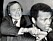 En bild på boxaren Mohammed Ali och programledaren Dick Cavett. 