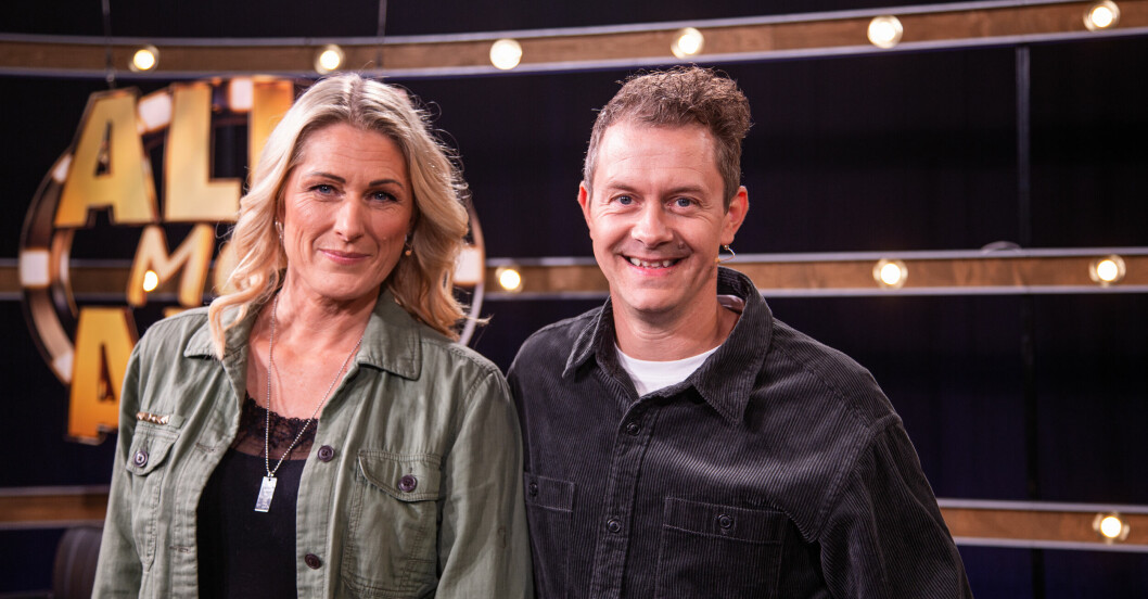 Erica Johnsson och Tobias Blom är några av deltagarna i Alla mot alla 2023