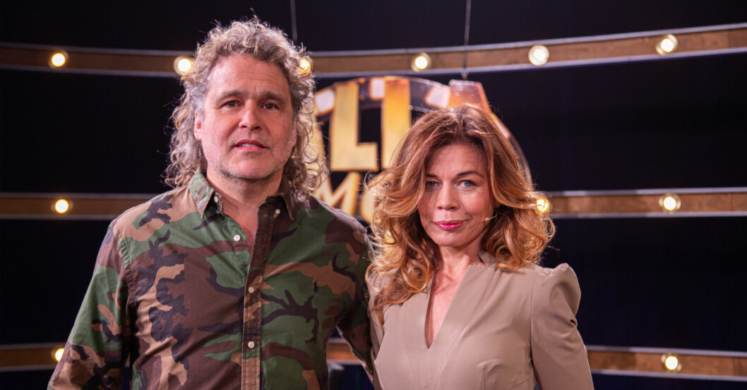 Erik Haag och Lotta Lundgren i Alla mot alla 2023