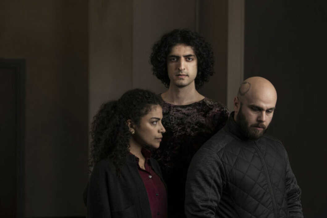 <em>Allt jag inte minns</em> har premiär på SVT den 8 september. Foto: Ola Kjelbye/SVT En bild på skådespelarna i tv-serien Allt jag inte minns, som visas på SVT.