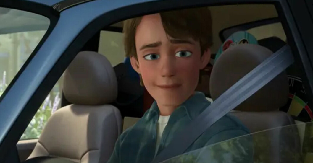 andy i bilen