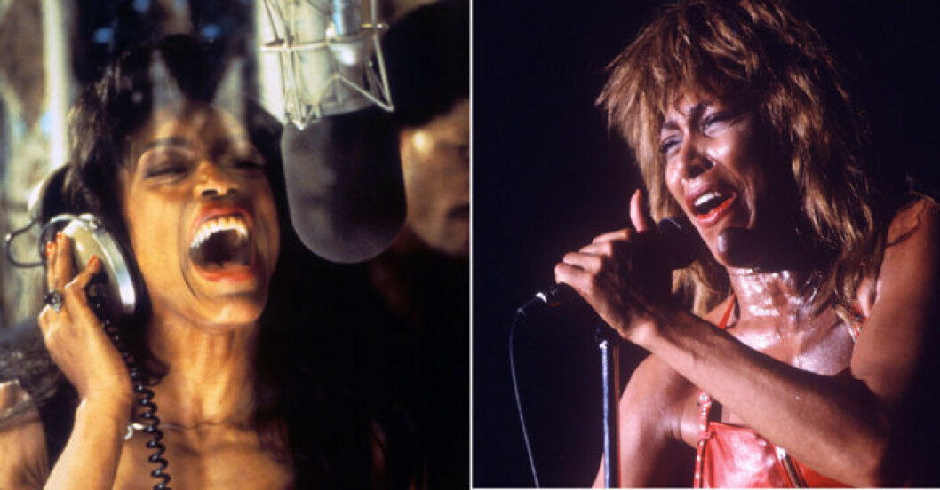 Angela Bassett som Tina Turner. Angela Bassett som Tina Turner.