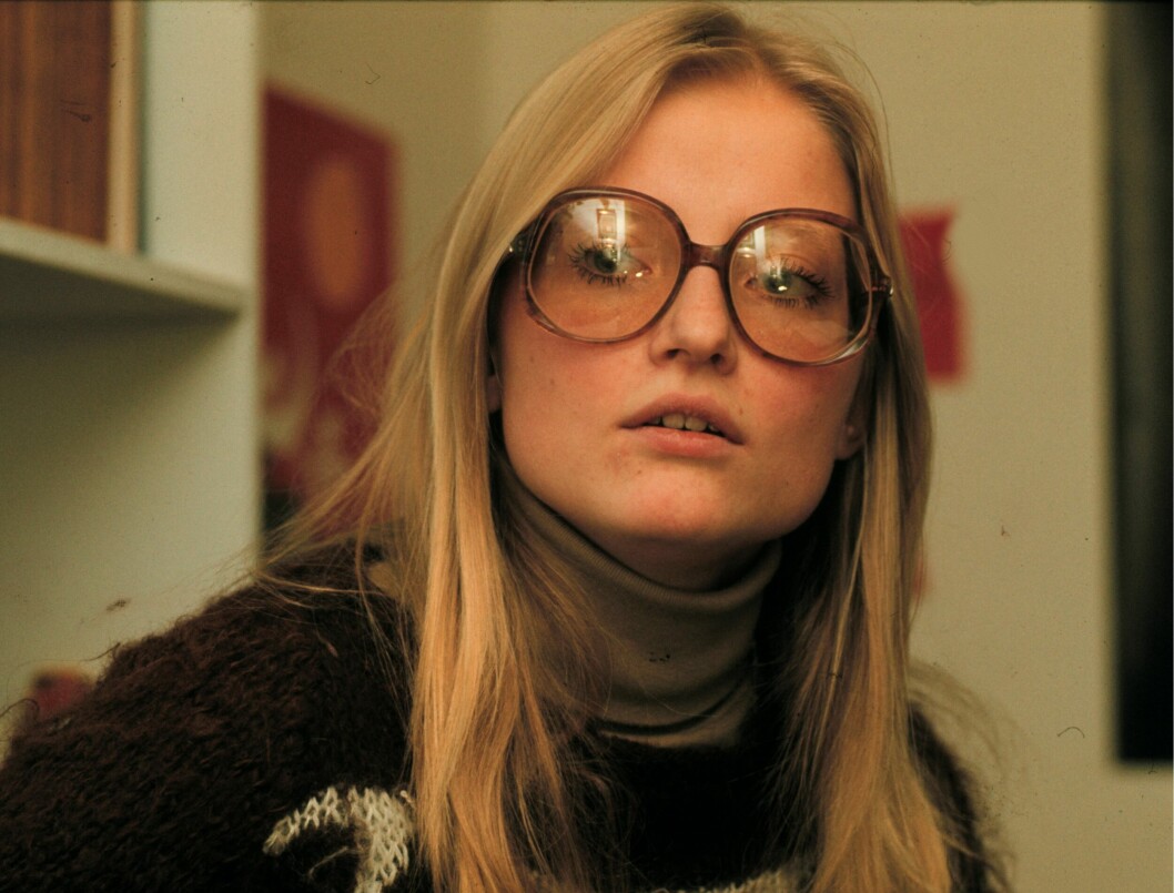 En ung Anna Lindh.