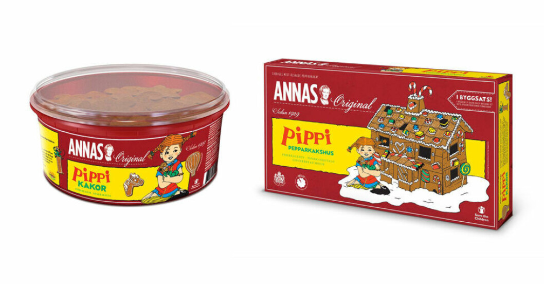 Fira Pippi Långstrumps födelsedag med pepparkakor.