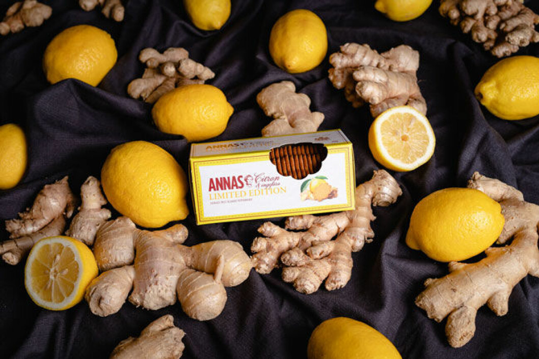 Annas pepparkakor med citron och ingefära.