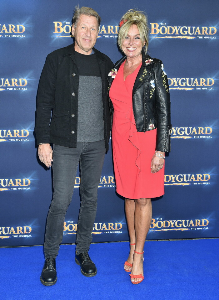 Allan Lindfors och Anne Lundberg på galapremiär 2022. Anne Lundberg och maken Allan Lindfors.
