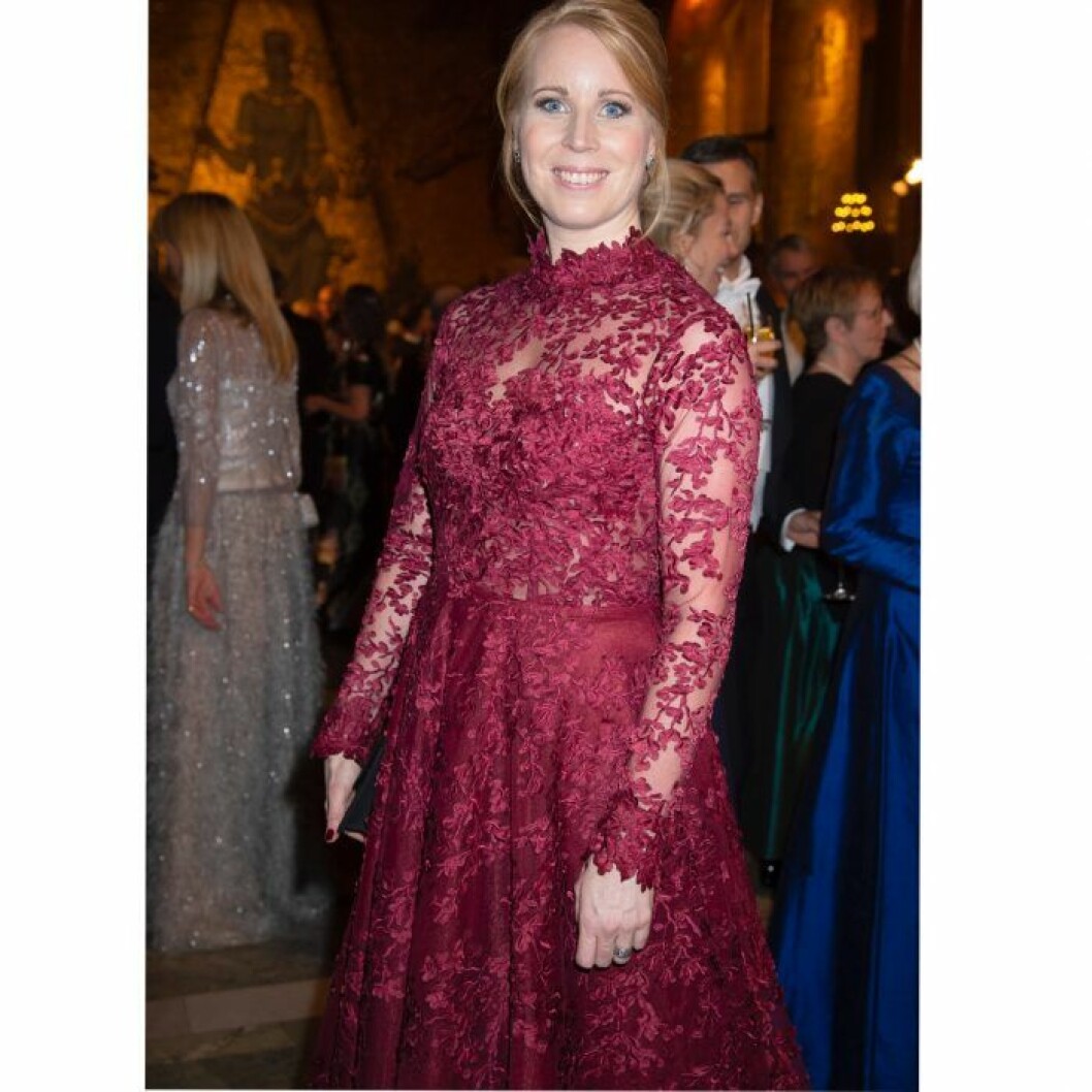 Bild: TT Annie Lööf klänning Nobel