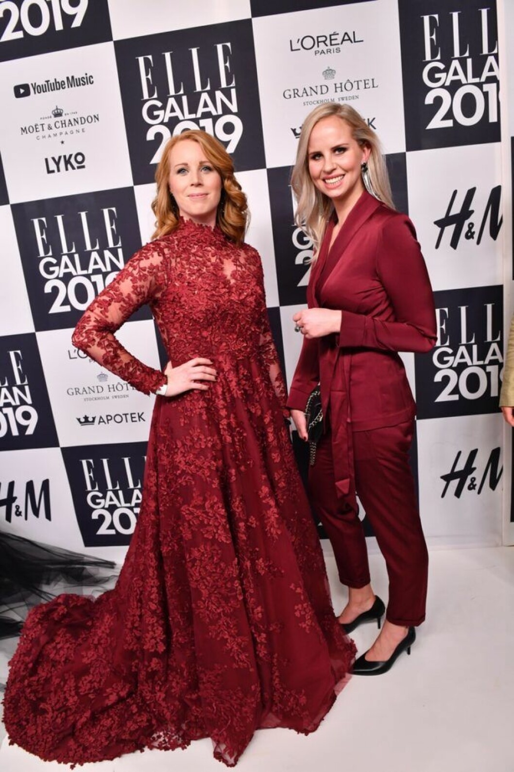 Annie Lööf med sällskap