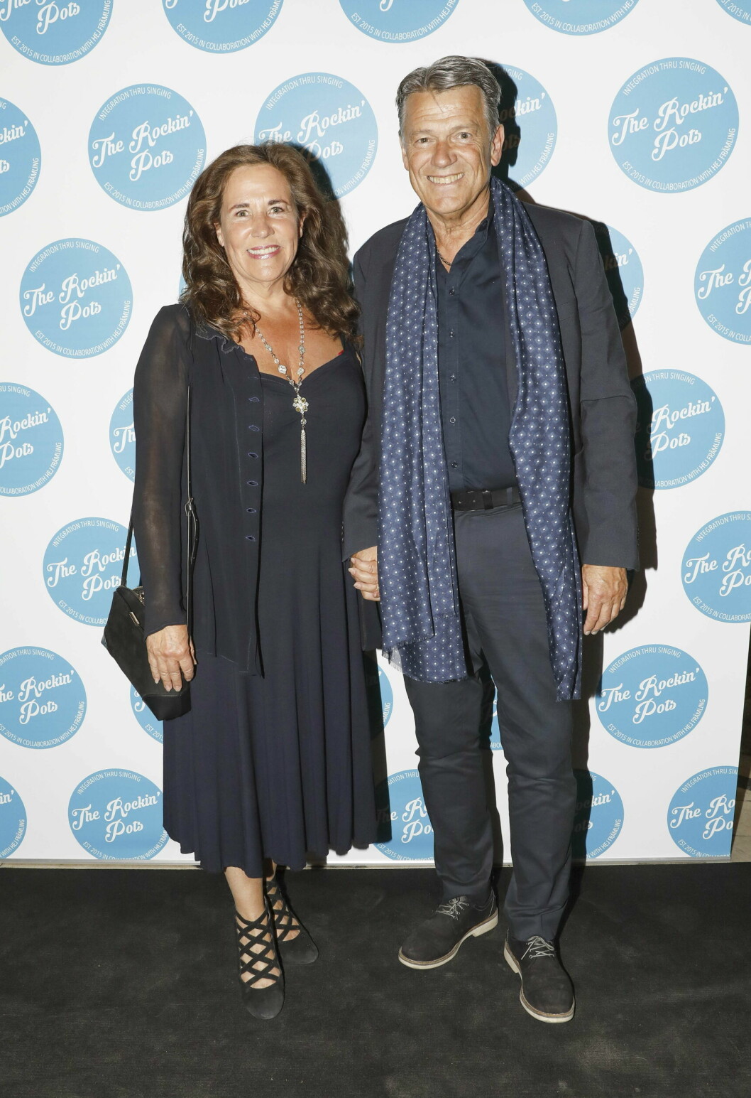 Annika Dopping och maken Gert på röda mattan 2022.