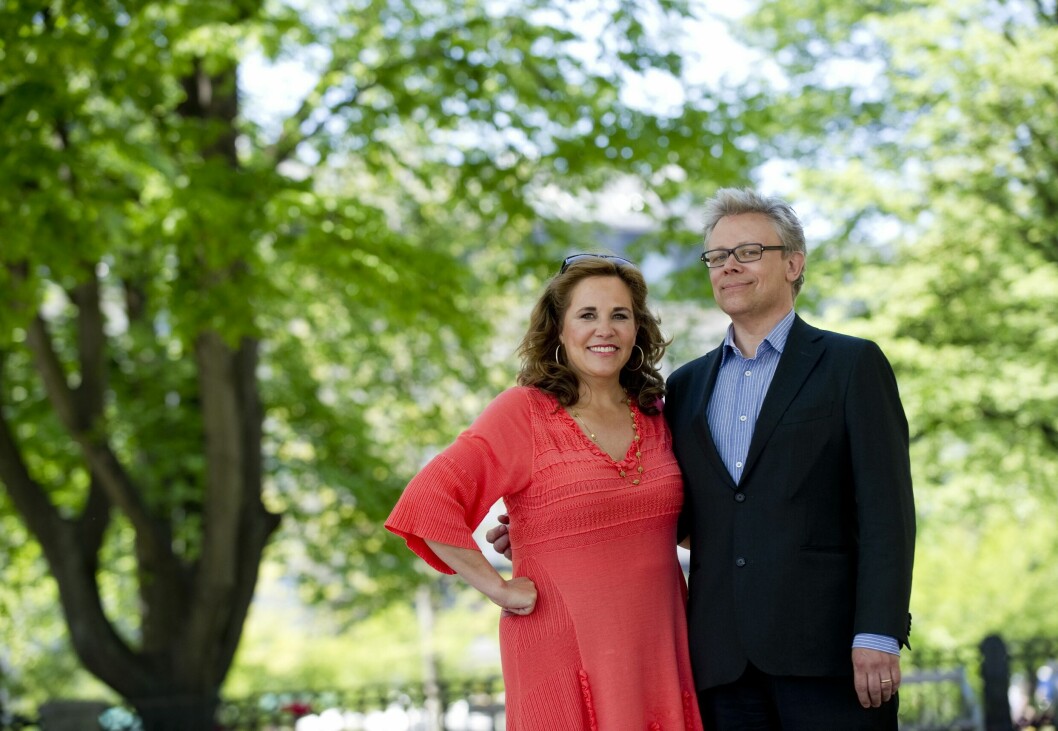 Tvillingparet Annika och Staffan Dopping, 2011.