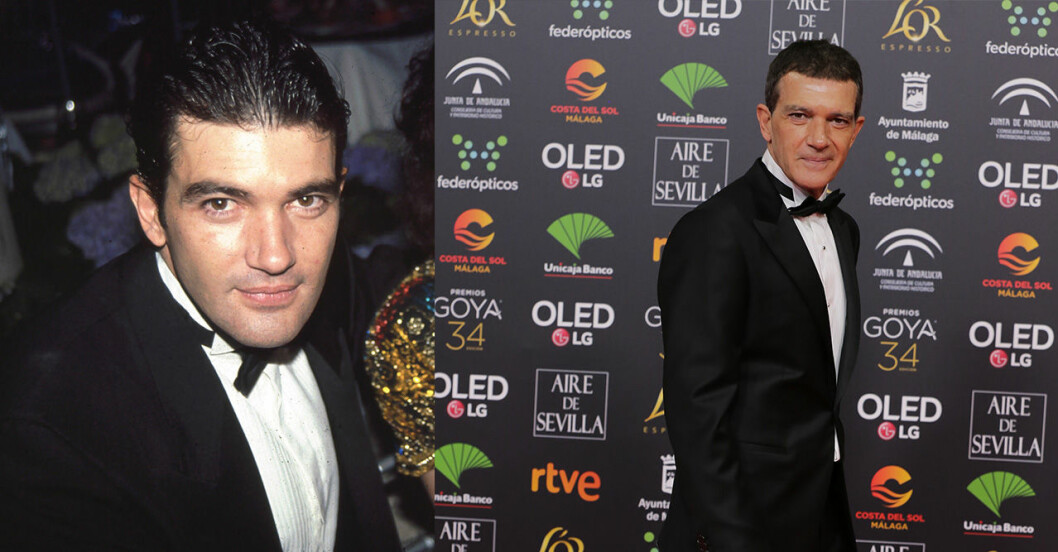 Kan det vara samma smoking 1992 och 2020? Antonio Banderas.
