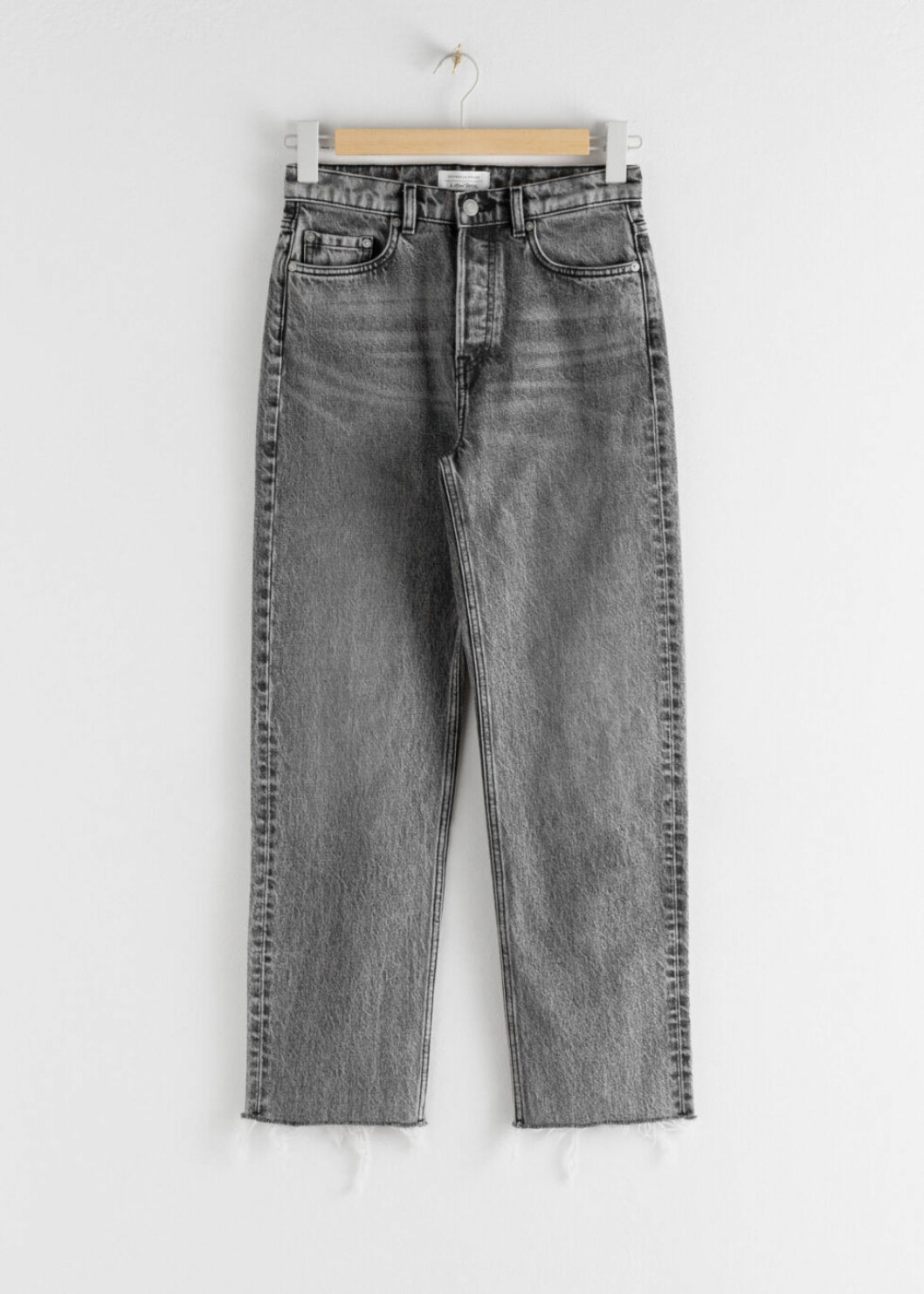 stentvättade svarta jeans other stories