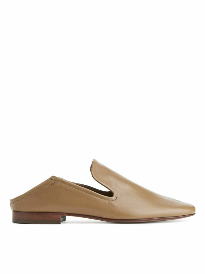 Beige loafers