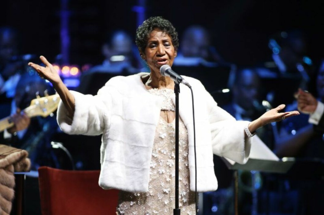Aretha Franklin 2017. 
