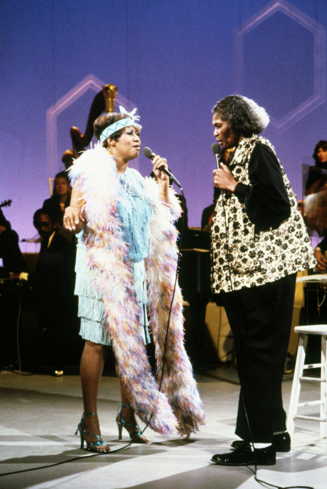 Aretha Franklin, Big Mama Thornton 1980. 