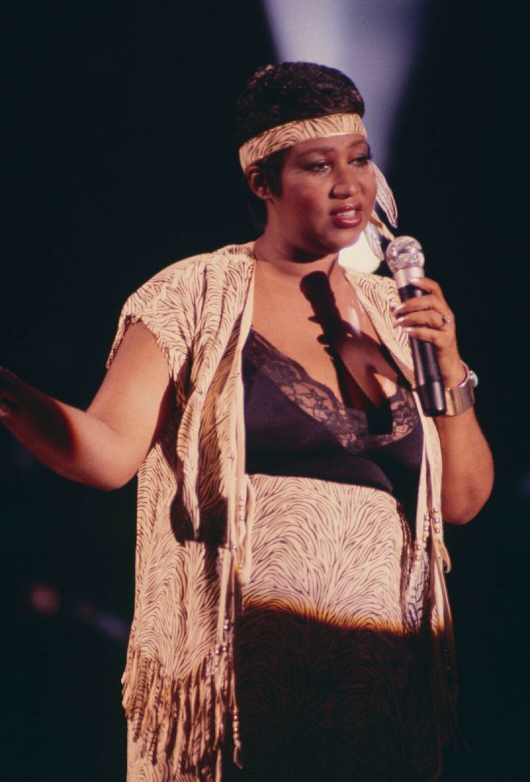 Aretha Franklin 1982. 
