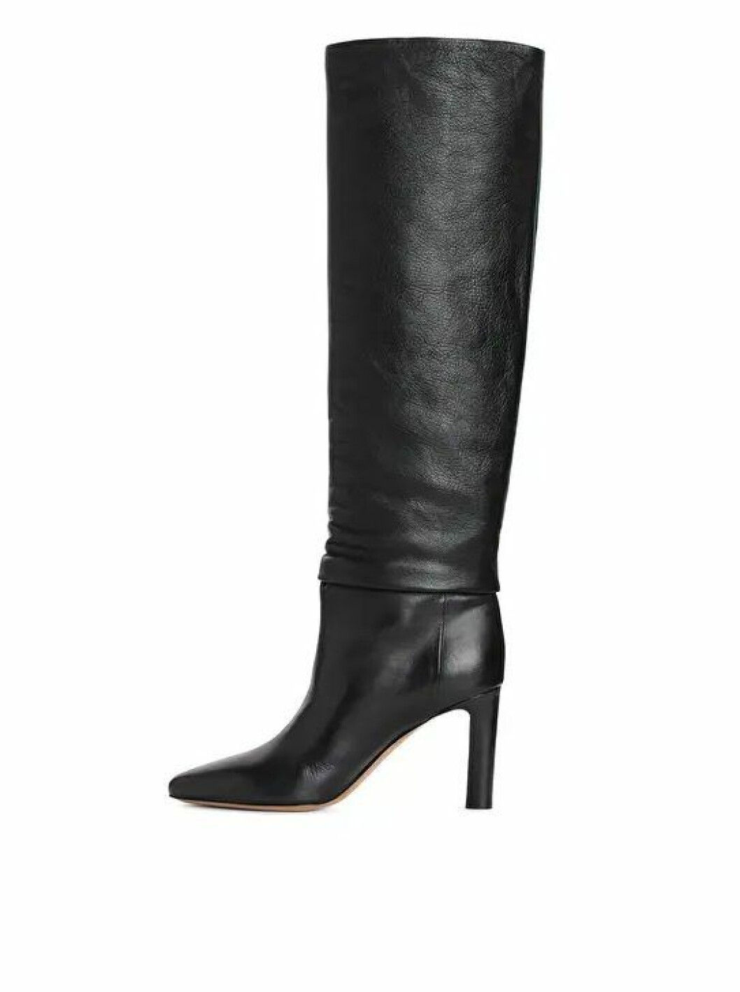 Svart elegant stövel