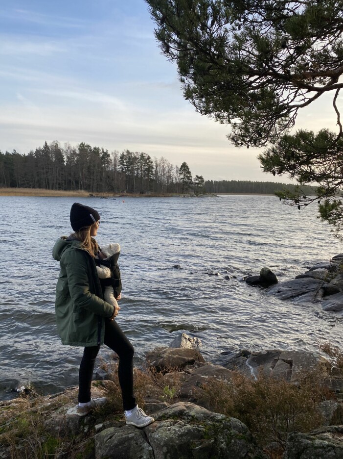 Åsa Engström som hade ställt in sig på äggdonation, blev mot oddsen mamma på naturlig väg.