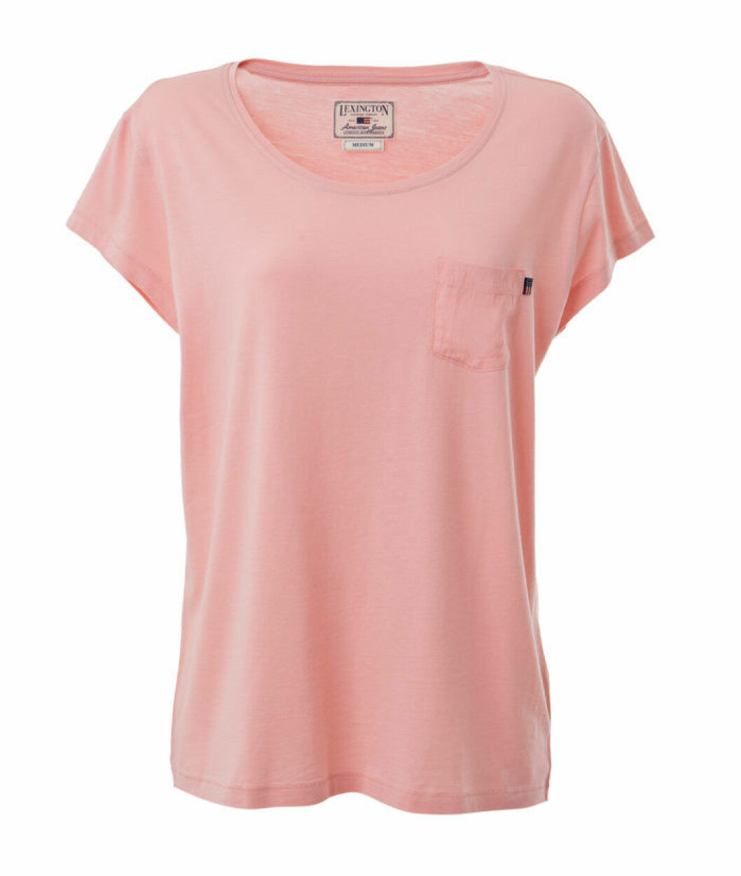 ASHLEY JERSEY TEE PINK DARK