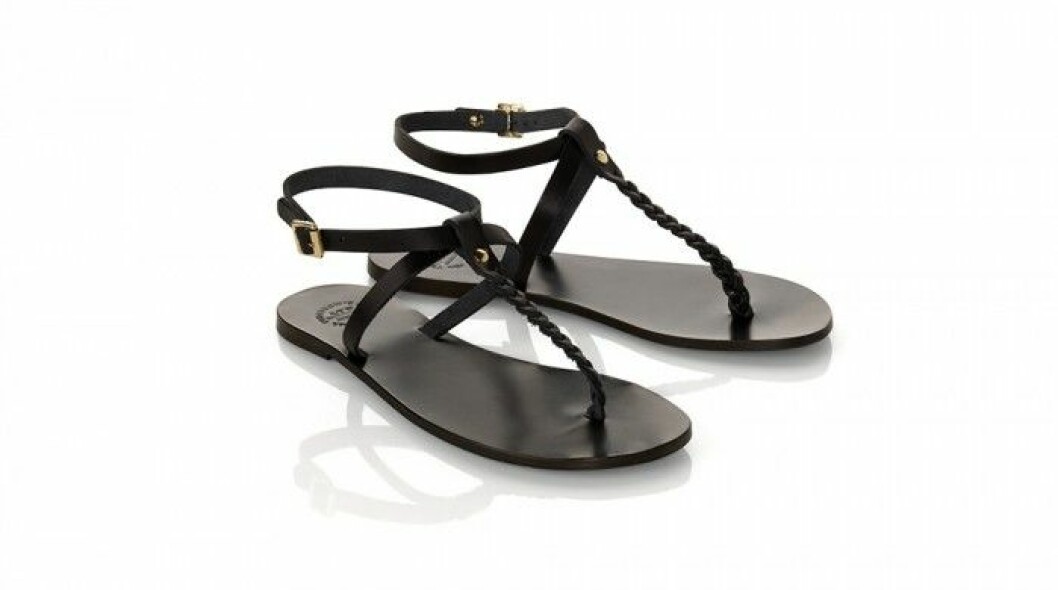Skinnsandaler, 1 100 kr, <a href="http://atpatelier.com/" target="_blank">Atp Atelier</a>. Skinnsandaler, 1 100 kr, Atp Atelier.