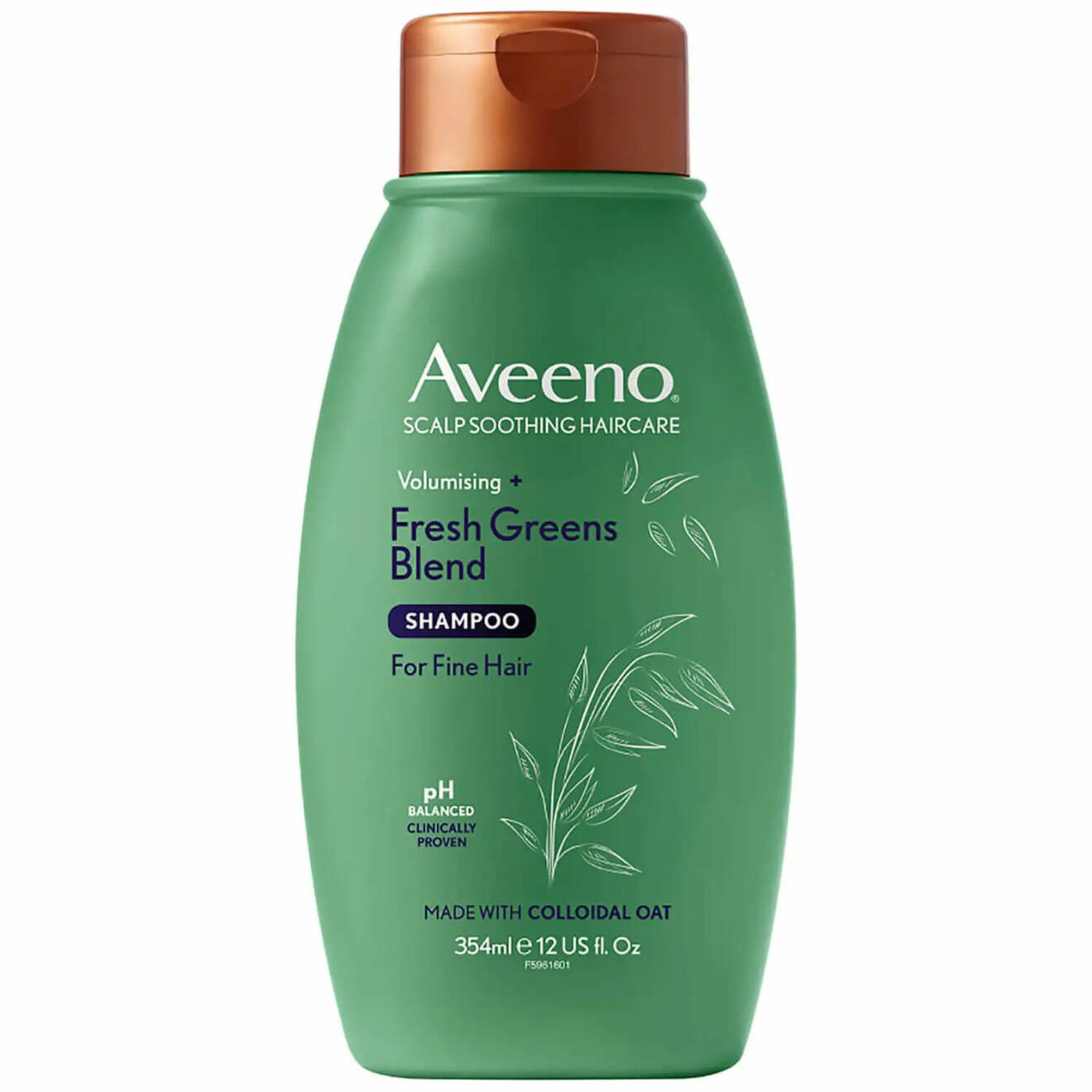 Aveeno fresh greens blend refresh &amp; thicken shampoo