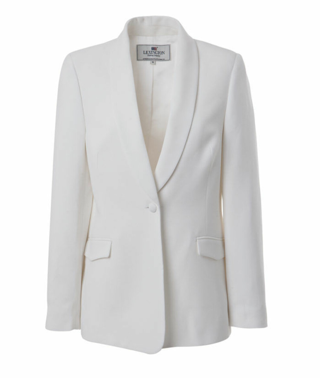 BADETTE SMOKING JACKET WHITE