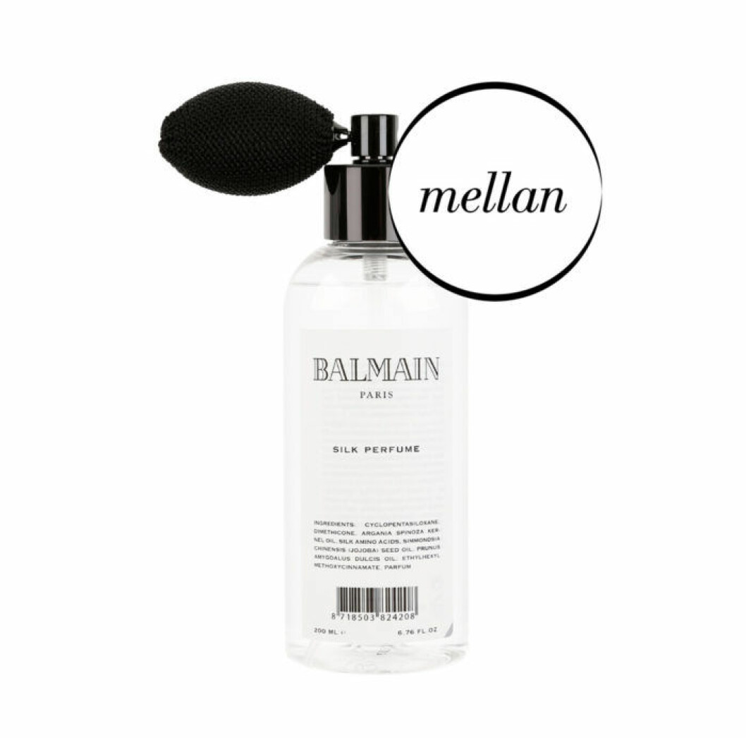 Silk Perfume, ca 350 kr/200 ml inkl puff, Balmain.