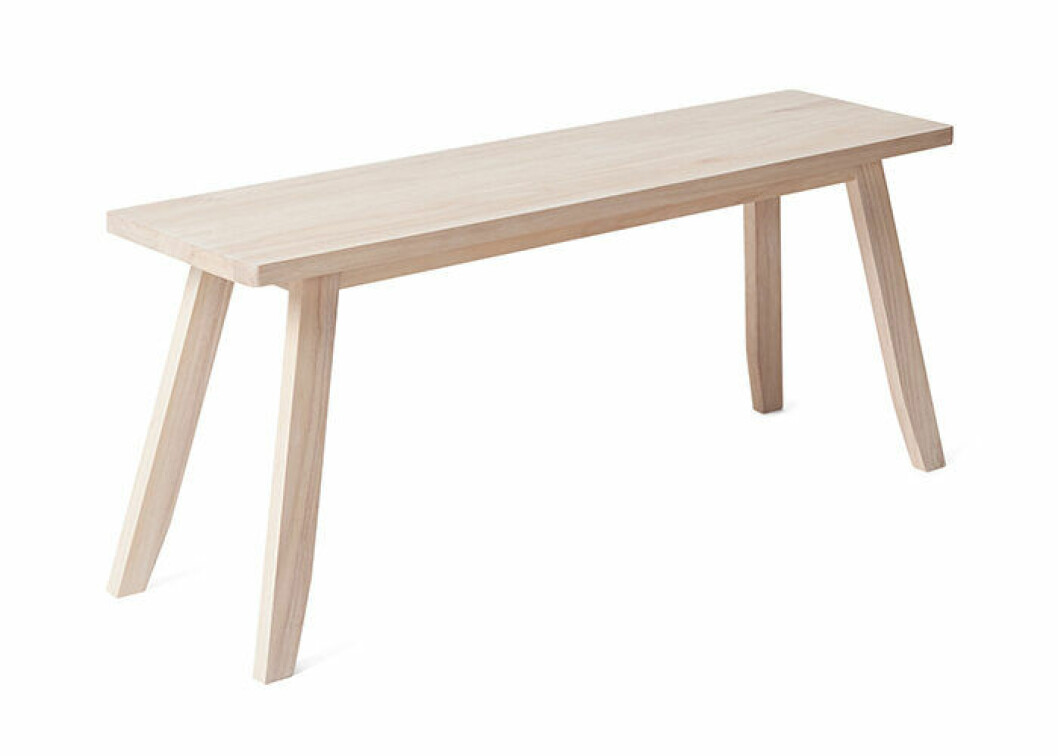 Bänk från Åhlens höstkollektion 2019