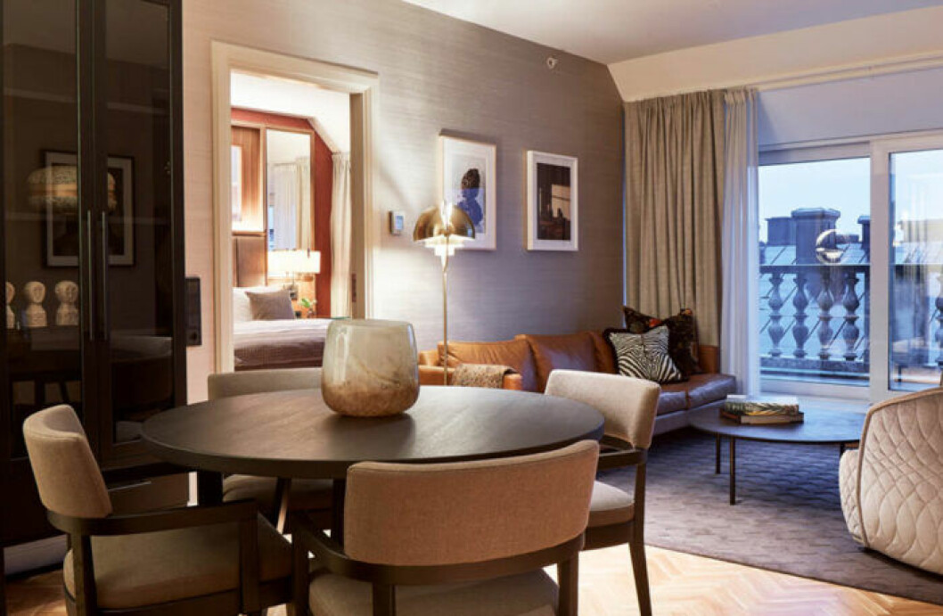 Bank hotell i Stockholm