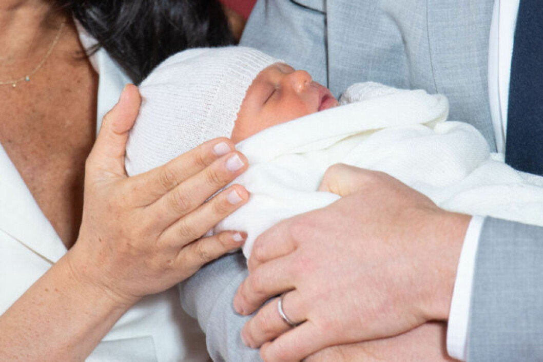 Meghan Markle, prins Harry och deras son