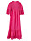 basgarderob rosa broderad klänning från Ellos sommaren 2022