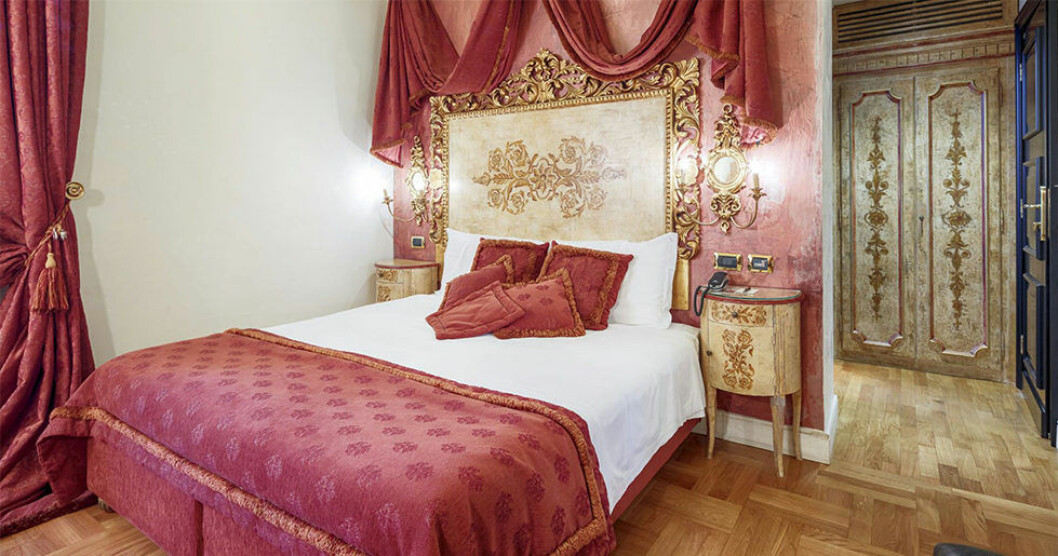 Ett ekonomirum på Hotel Sant’Anselmo i Rom. Foto: Hotel Sant’Anselmo tips på bra hotell i rom hotel sant anselmo