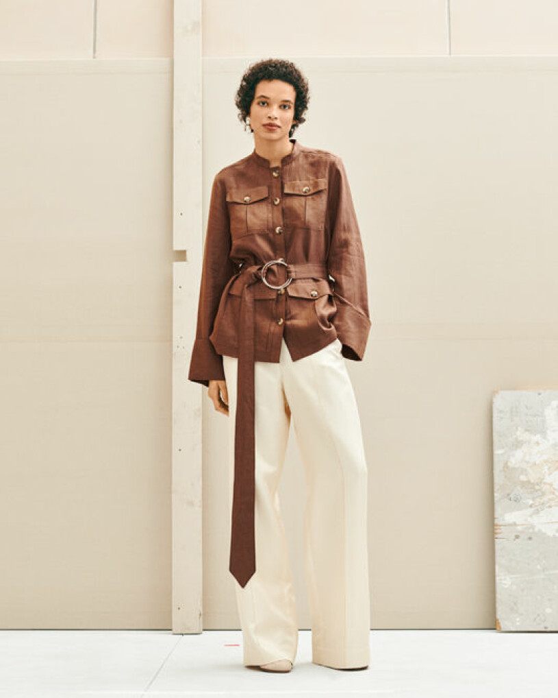 Jacka i linne, stl 34–44, 1 999 kr, Baum und Pferdgarten. Byxa i polyester/viskos, stl 34–44, 2 299 kr, Baum und Pferdgarten. Baum&Pherdgarten pre-fall
