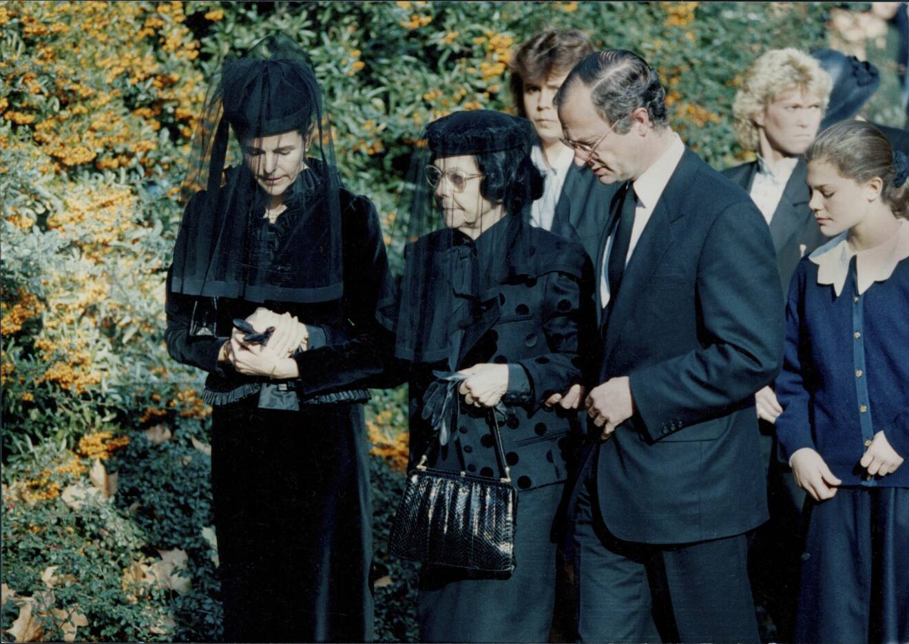 Begravningen av Drottning Silvias far, Walther Sommerlath.