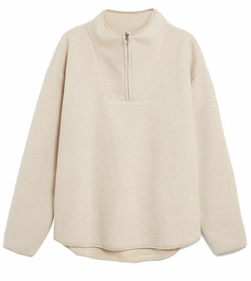 beige fleece kappahl