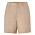 beige linne shorts dam