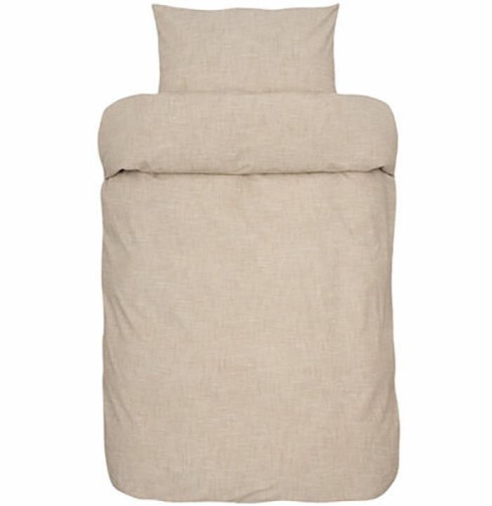 beige sängkläder