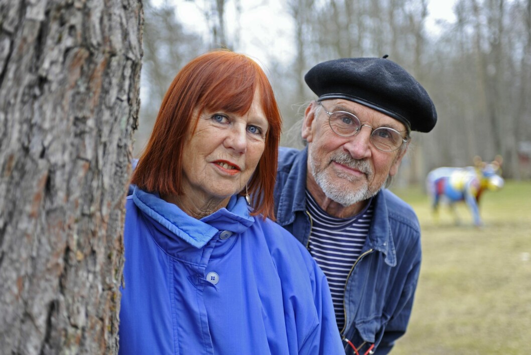 Ulrica Hydman Vallien och hennes make, Bertil, möttes under 1960-talet då de studerade på Konstfack. ulrika hydman vallien
