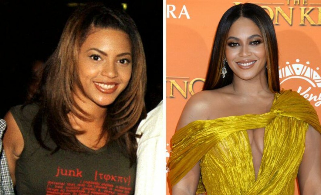 Beyonce 1998 vs i dag. Beyoncé som tonåring och idag